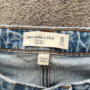 Abercrombie & Fitch Blue High Rise Jeans